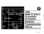 BMW Z3 E37 1998 Electrical Troubleshooting Manual