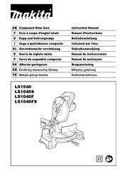 Makita LS1040FS Instruction Manual