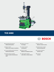 Bosch TCE 4460 Original Instructions Manual