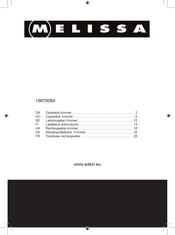 Melissa 16670084 Manual