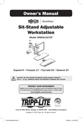 Tripp Lite WorkWise WWSS1327CP Owner's Manual