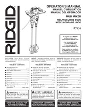 RIDGID R7131 Operator's Manual