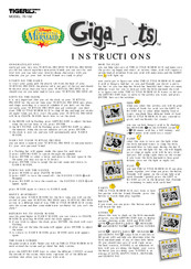 Tiger Electronics Disney's Little Mermaid Gigapets 70-132 Instructions