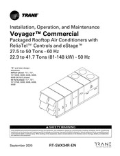 Trane Voyager Commercial Installation, Operation And Maintenance Manual