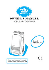 Prem-I-Air PEVAPKY32 Owner's Manual