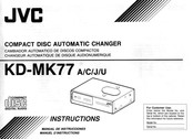 JVC KD-M K77 Series Instructions Manual
