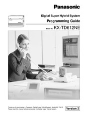 Panasonic KX-TD612NE Programming Manual