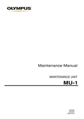 Olympus MU-1 Maintenance Manual