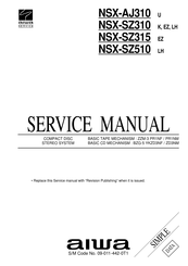 Aiwa NSX-SZ510 Service Manual