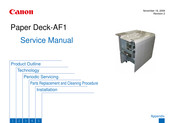 Canon Paper Deck-AF1 Service Manual