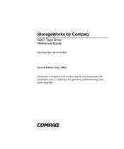 Compaq StorageWorks SDLT 110 Reference Manual