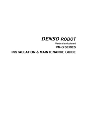 Denso VM-6083G Installation & Maintenance Manual