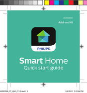Philips AEH2900 Quick Start Manual