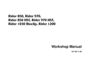 Husqvarna Rider 850 HST Workshop Manual