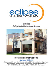 Eclipse E-Zip Installation Instructions Manual