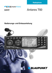 Bosch Blaupunkt Antares T60 Installation Instructions Manual