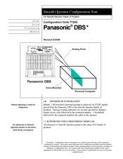 Panasonic DBS Configuration Note
