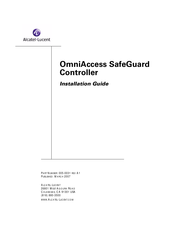 Alcatel-Lucent OmniAccess SafeGuard Installation Manual
