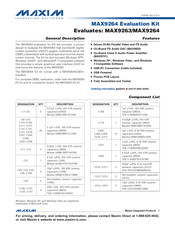 Maxim MAX9264 Manual