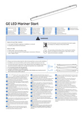 Ge LED Mariner Start Install Instruction Manual
