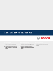 Bosch AMM 1 682 666 309 Installation Instructions Manual