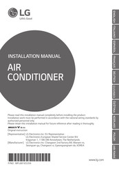 LG MULTI V IV PRO ARUN340LLS4 Installation Manual