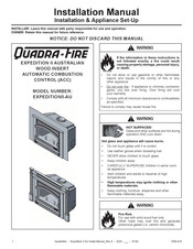 Quadra-Fire EXPEDITIONII-AU Installation Manual