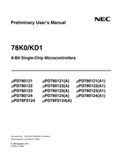 NEC mPD780122 User Manual