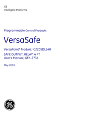 Ge VersaSafe VersaPoint IC220SDL840 User Manual