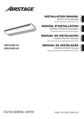Fujitsu Airstage ABUA36RLAV Installation Manual