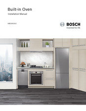 Bosch HBE5453UC Installation Manual
