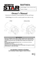North Star 157102 Owner's Manual