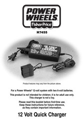 Fisher-Price POWER WHEELS H7455 Manual