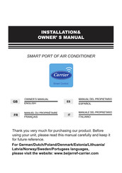 Carrier OSK102/EU Installation & Owner's Manual