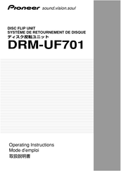 Pioneer DRM-UF701 Operating Instructions Manual