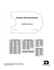 Daktronics FB-2500 Series Installation Manual