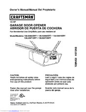 Craftsman 139.53968SRT Owner's Manual