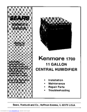 Kenmore 303.14601 Owner's Manual