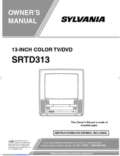 Sylvania SRTD313 Owner's Manual