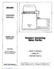 Sears 625.3444 Owner's Manual