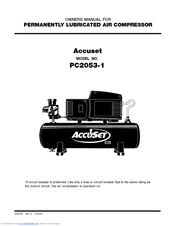 Senco ACCUSET PC2053-1 Owner's Manual