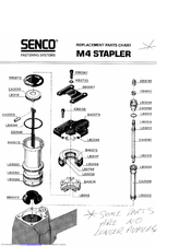 Senco M4 Replacement Parts List