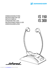 Sennheiser IS 150 Instructions For Use Manual