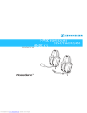 Sennheiser NoiseGard HMEC 350 Instructions For Use Manual