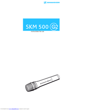 Sennheiser SKM 935 G2 Instructions For Use Manual