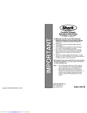 Shark V1950 User Manual