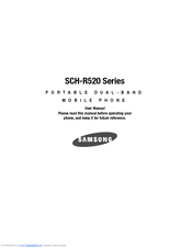 Samsung SCH-R520 Series User Manual