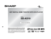 Sharp SD-AS10 Operation Manual