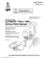 Sherwin-Williams ULTIMATE 824-032 Owner's Manual