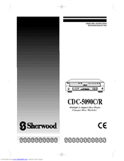 Sherwood CDC-5090R Operating Instructions Manual